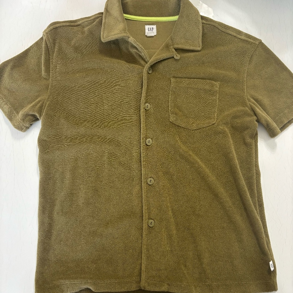 Gap Kids Terry Cloth Shirt